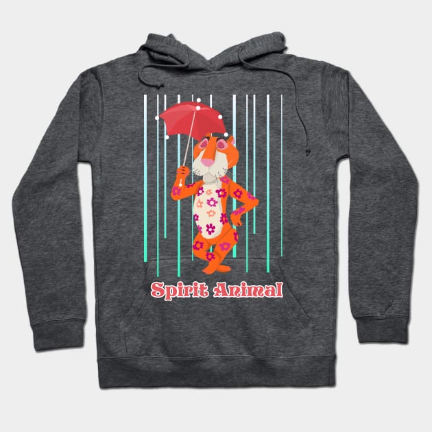 Spirit Animal: Small World Tiger Hoodie by Radical Rad